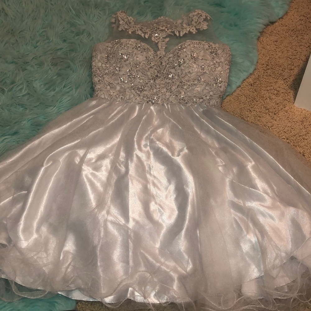 Silver dress